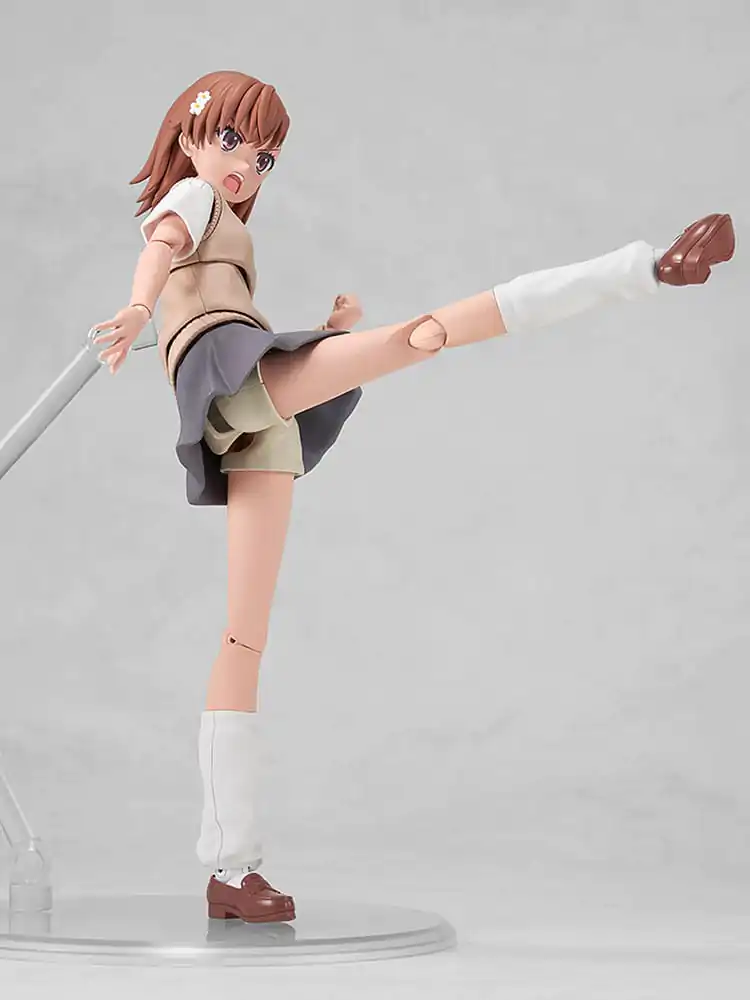 A Certain Scientific Railgun T Model Kit din plastic Mikoto Misaka 16 cm poza produsului