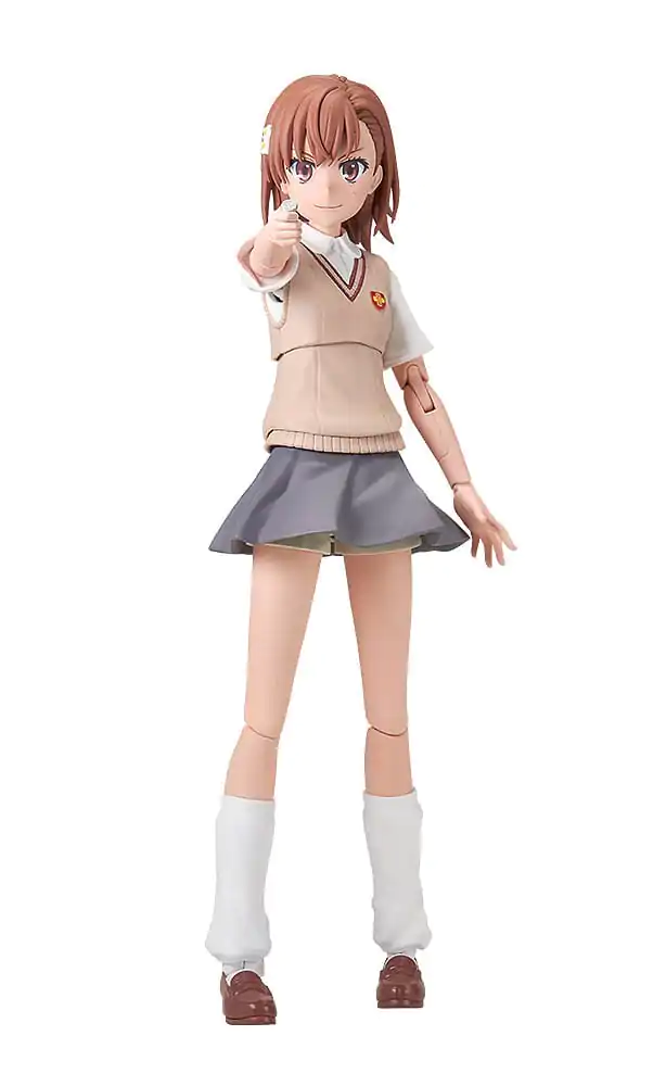 A Certain Scientific Railgun T Model Kit din plastic Mikoto Misaka 16 cm poza produsului