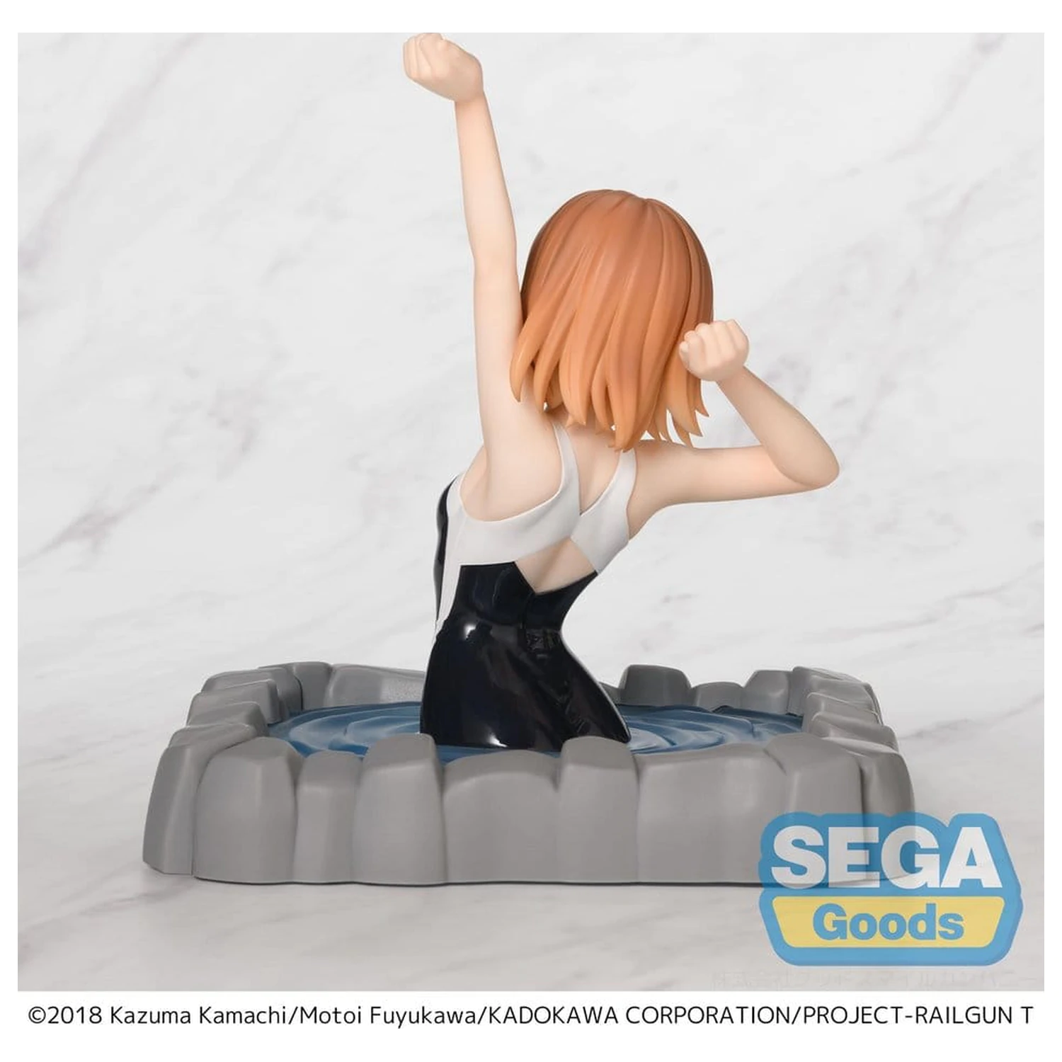 A Certain Scientific Railgun T Thermae Utopia PVC Statuie Mikoto Misaka 14 cm poza produsului