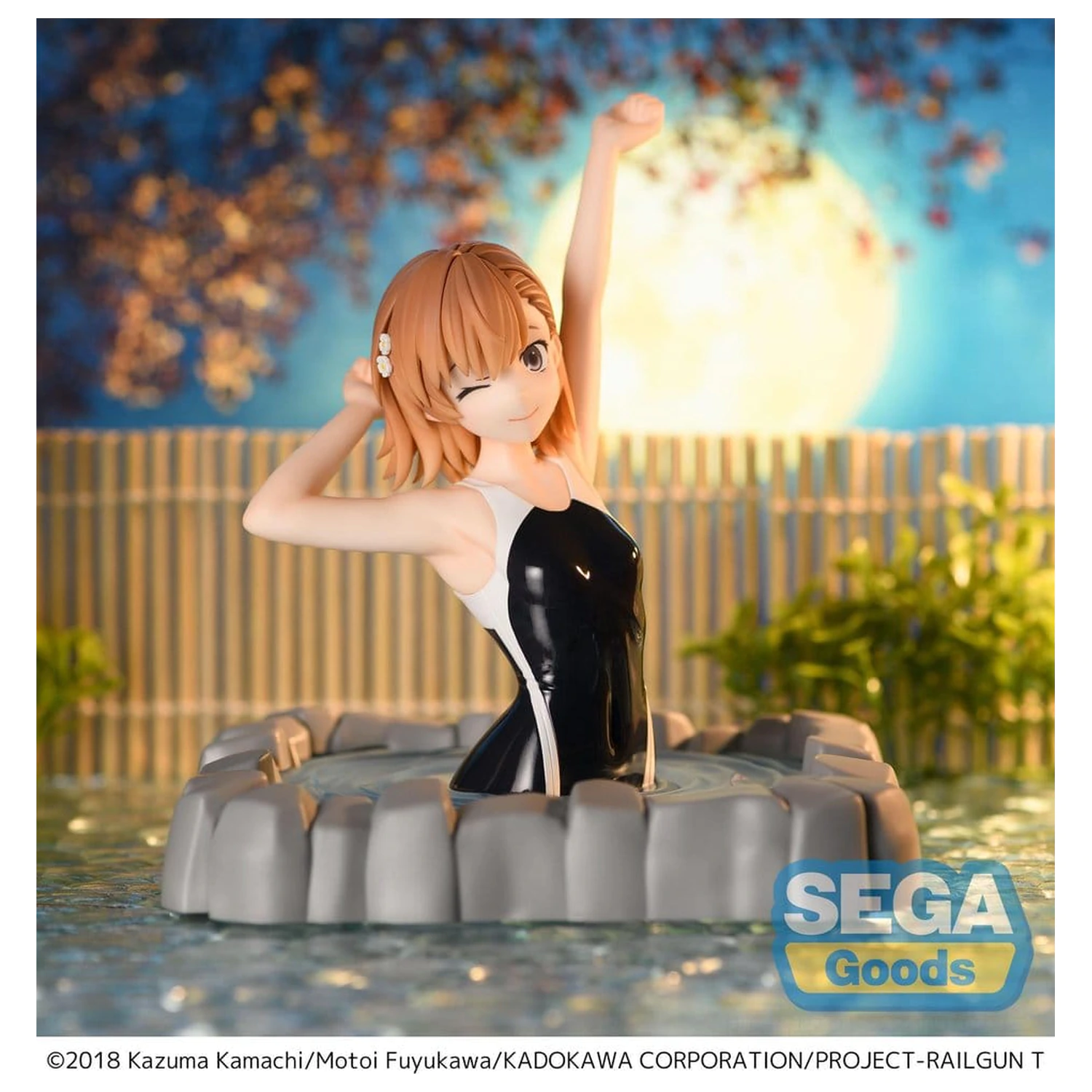 A Certain Scientific Railgun T Thermae Utopia PVC Statuie Mikoto Misaka 14 cm poza produsului