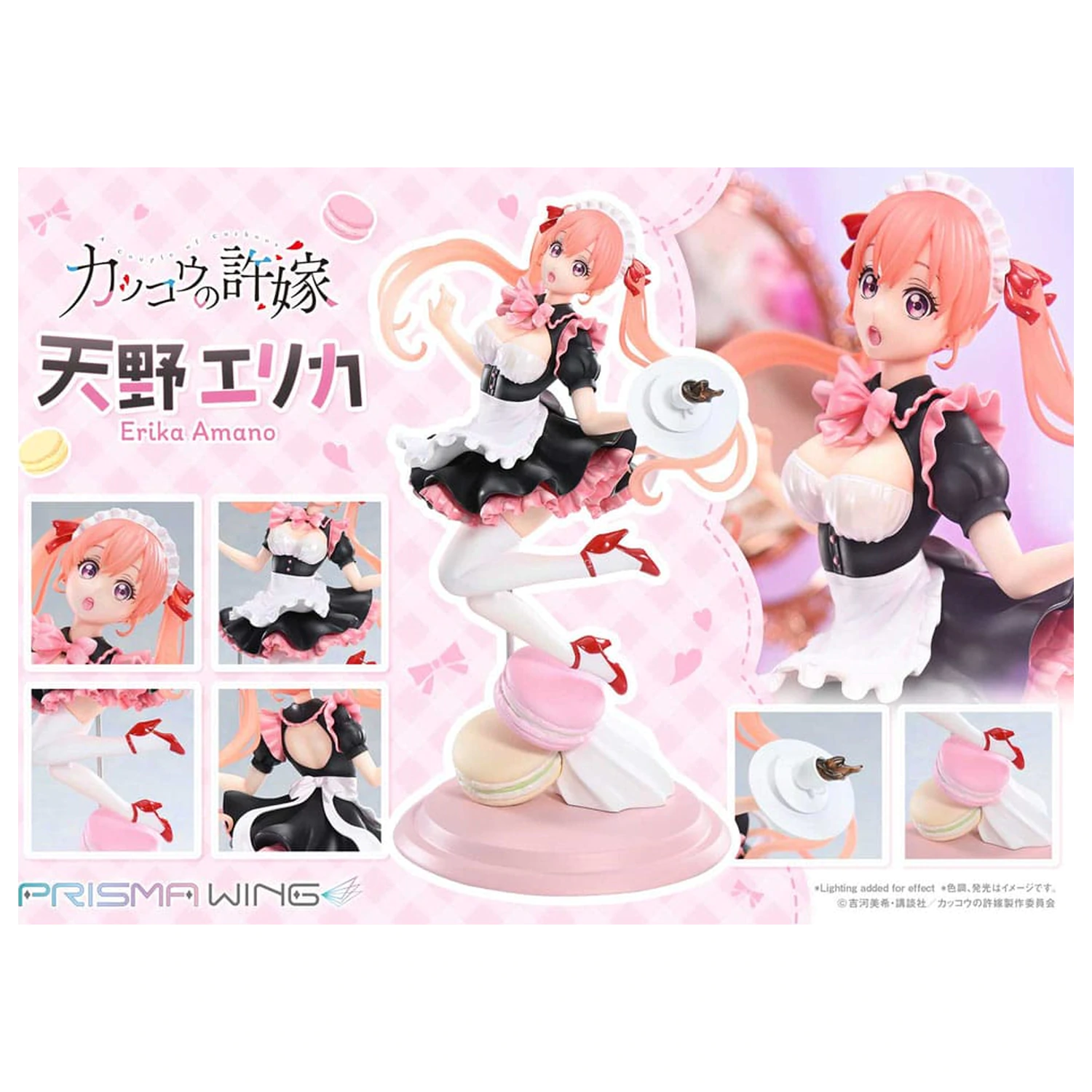 A Couple of Cuckoos Prisma Wing Statuie din PVC 1/7 Erika Amano 24 cm poza produsului