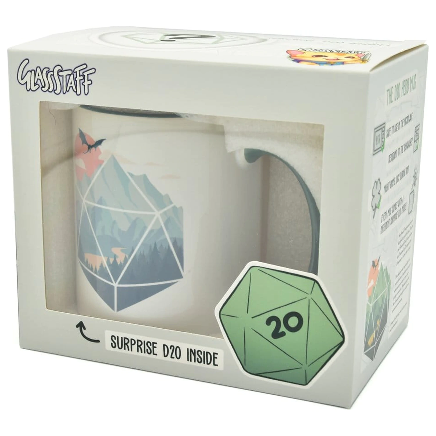A D20 Scene Gift Set Cană și Zaruri poza produsului