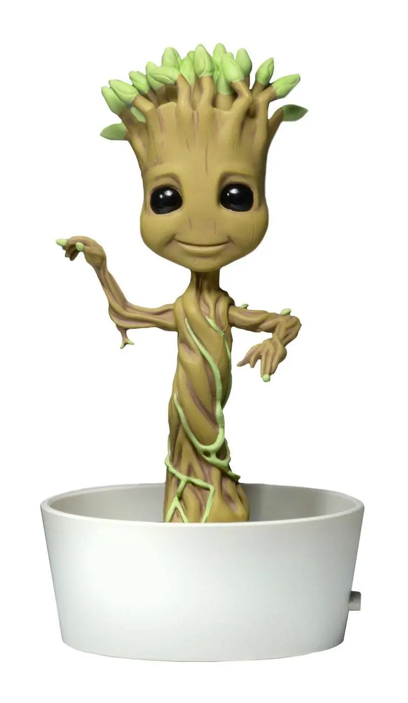 Guardians of the Galaxy Body Knocker Bobble-Figure Dancing Potted Groot 15 cm poza produsului
