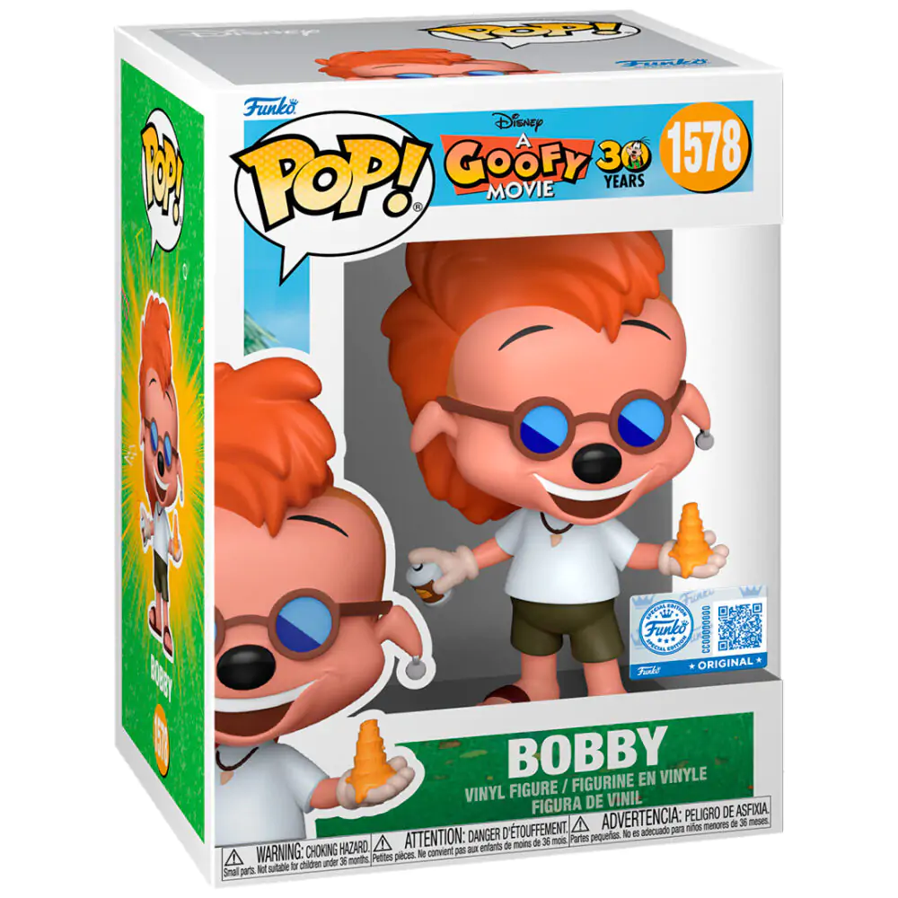 A Goofy Movie Funko POP! Disney Figurina Vinil Bobby Zimuruski 9 cm poza produsului