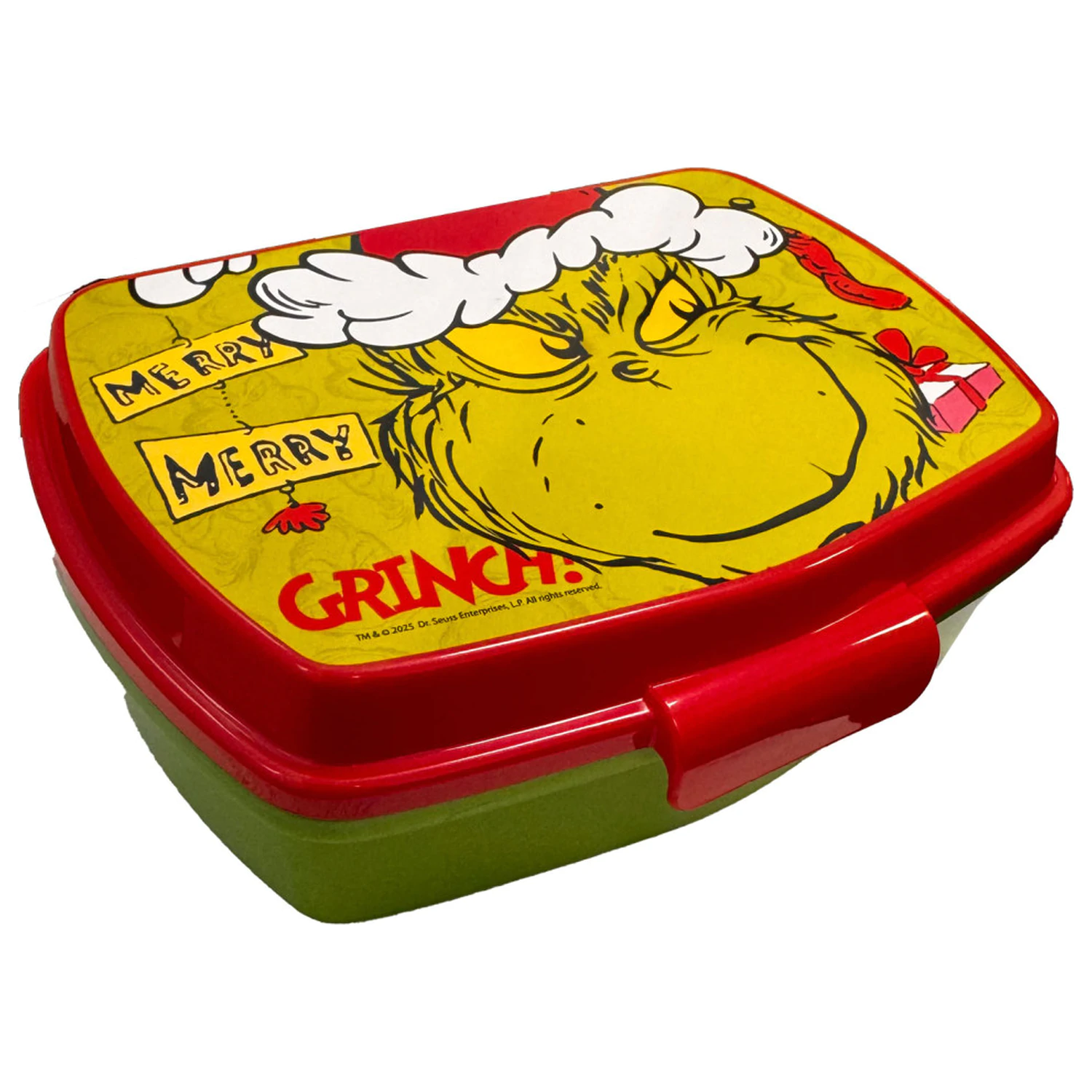 The Grinch Christmas Mischief cutie amuzanta din plastic pentru sandwich poza produsului