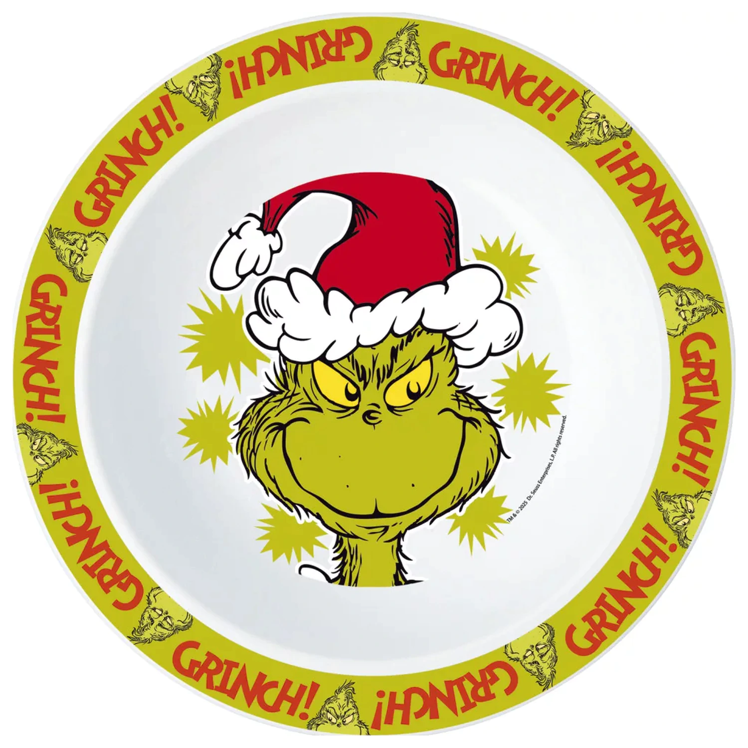 The Grinch Christmas Mischief Micro Farfurie Adanca 16 cm poza produsului