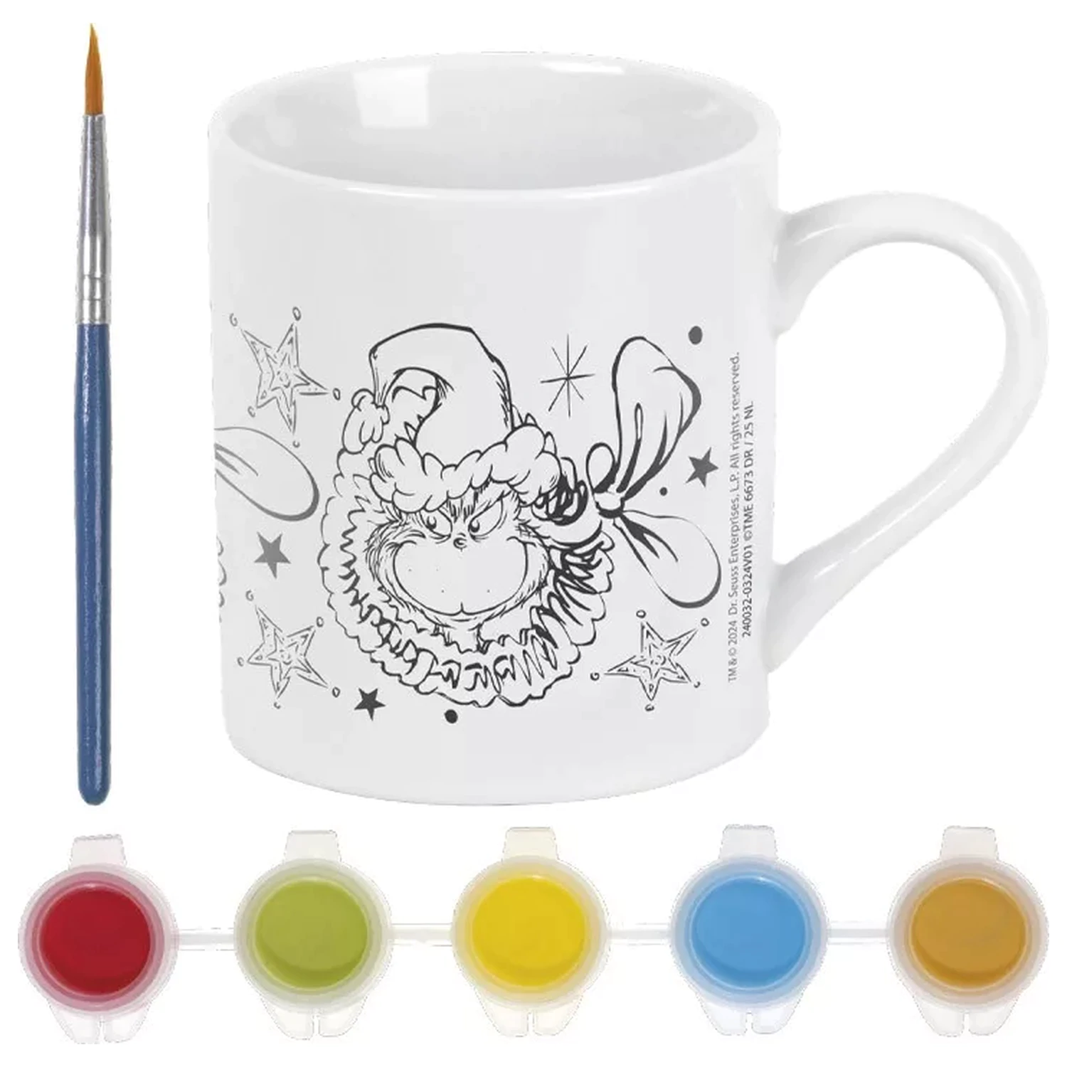 The Grinch Dr Seuss Cana de portelan pictabila 235 ml poza produsului