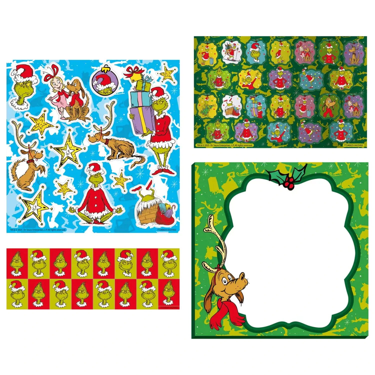 The Grinch Dr. Seuss Set de stickere poza produsului