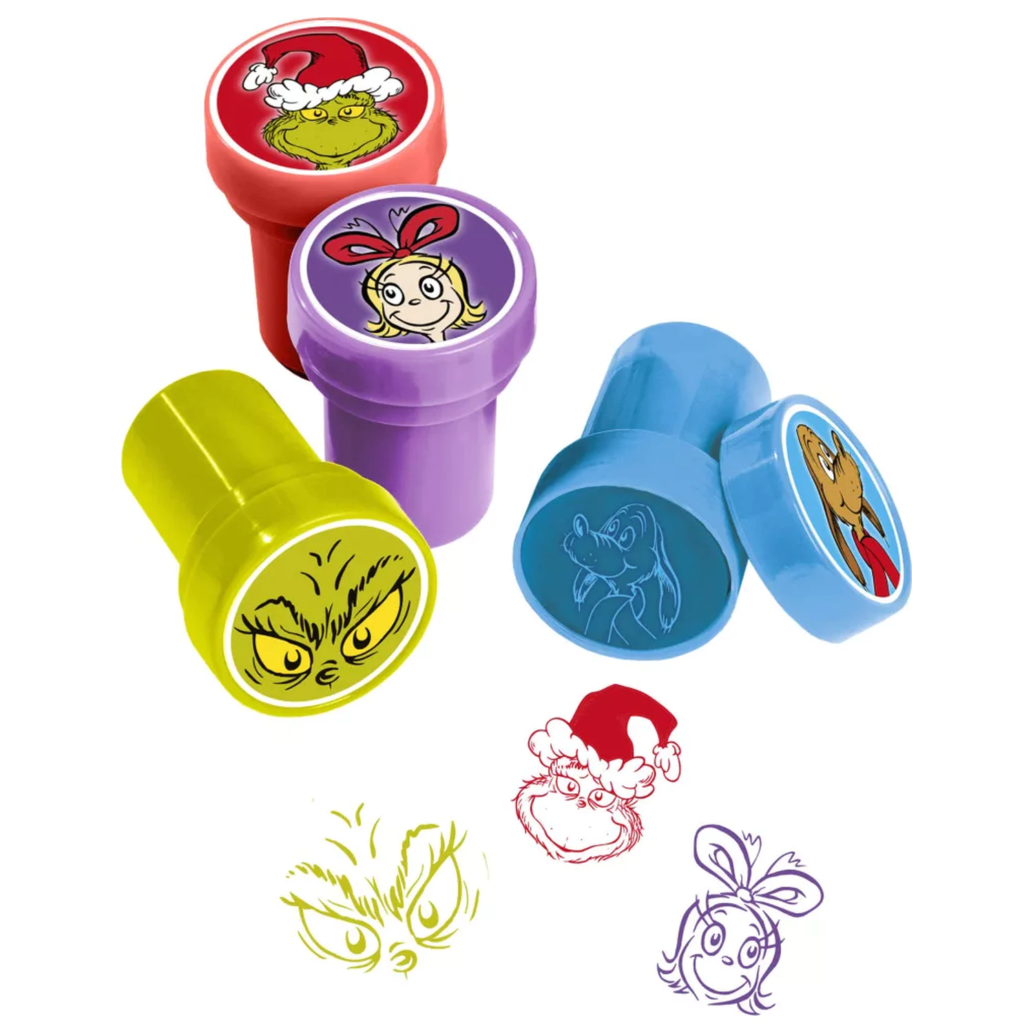 The Grinch Dr. Seuss Set de ștampile 12 bucăți poza produsului