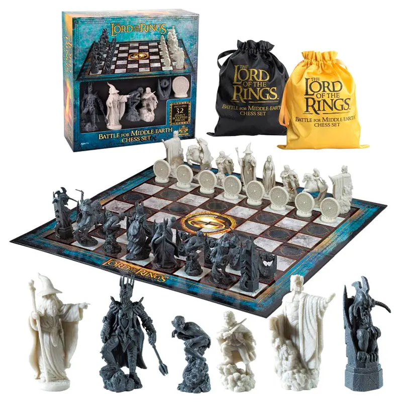 Set de șah Lord of the Rings Battle for Middle Earth poza produsului