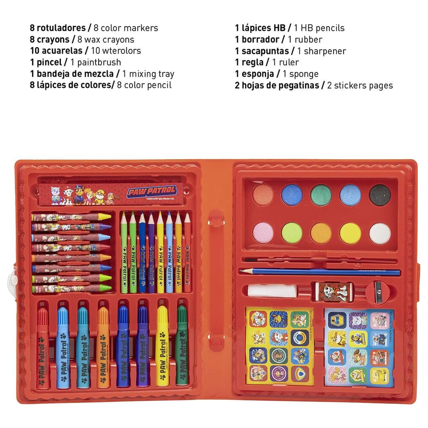 Paw Patrol Set de colorat și papetărie poza produsului