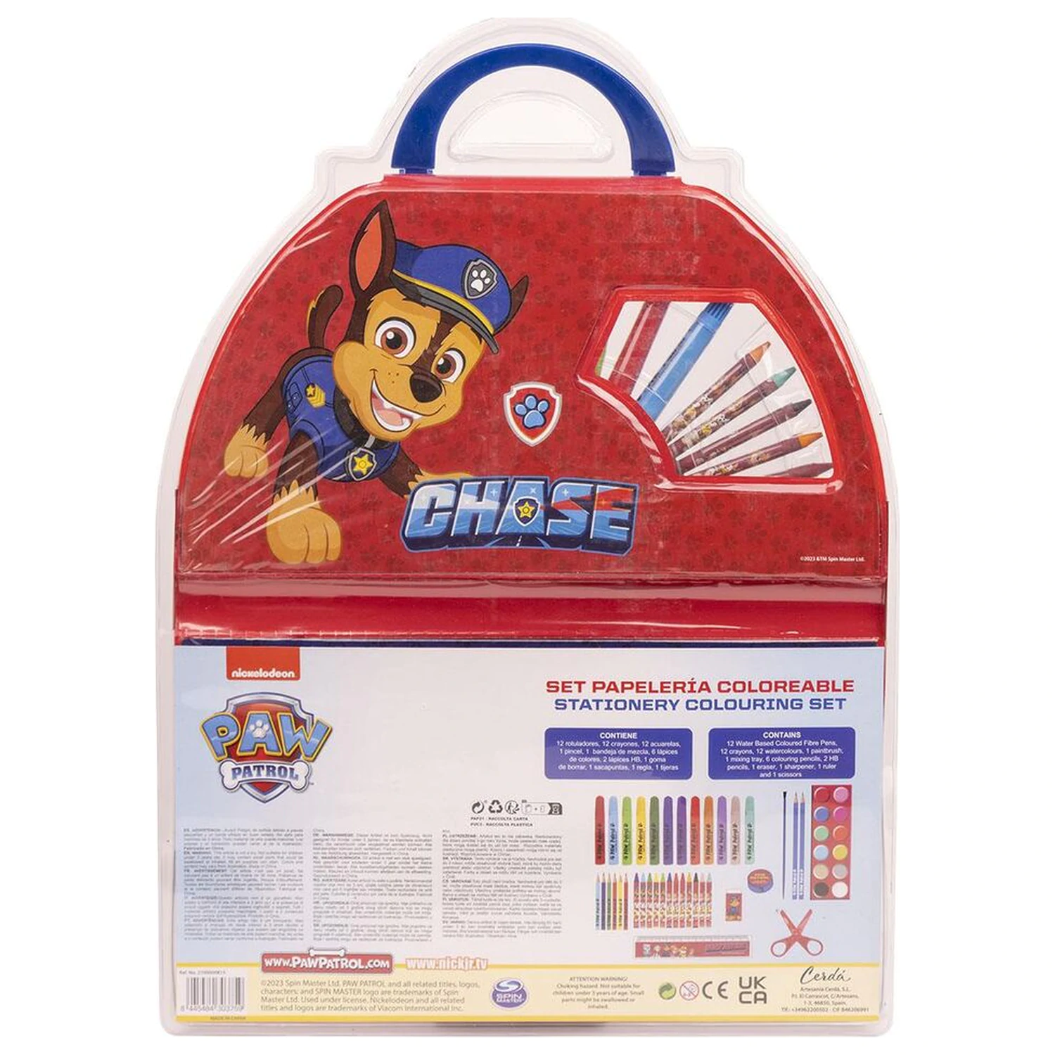 Paw Patrol Set de papetarie 50 de piese poza produsului
