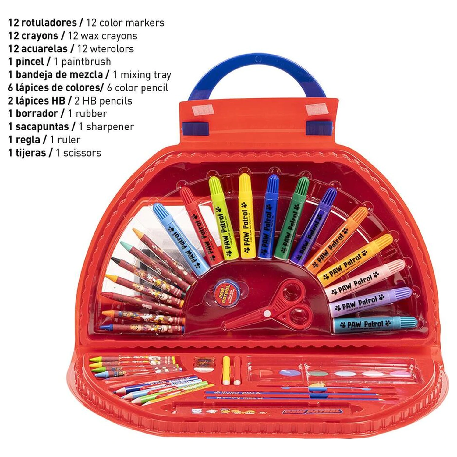 Paw Patrol Set de papetarie 50 de piese poza produsului
