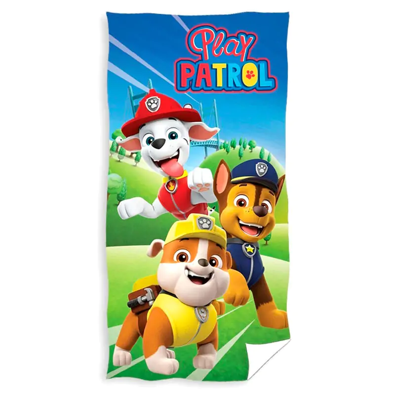 Prosop de plajă din microfibră Paw Patrol poza produsului