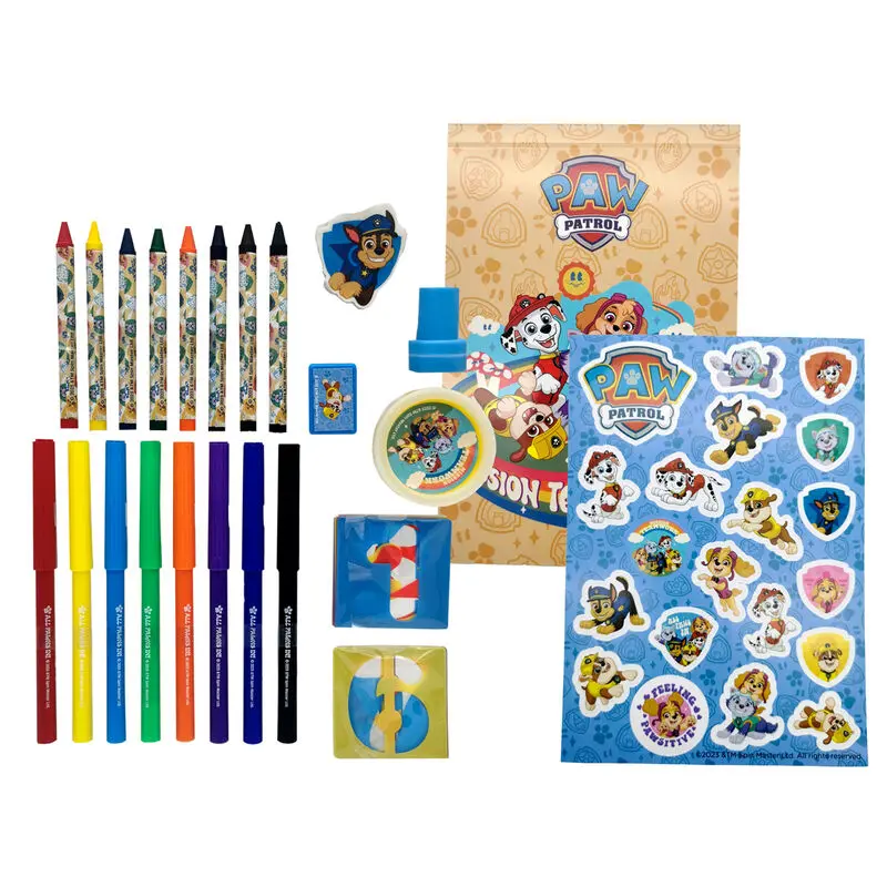 Paw Patrol rucsac cu activitati 42 piese poza produsului