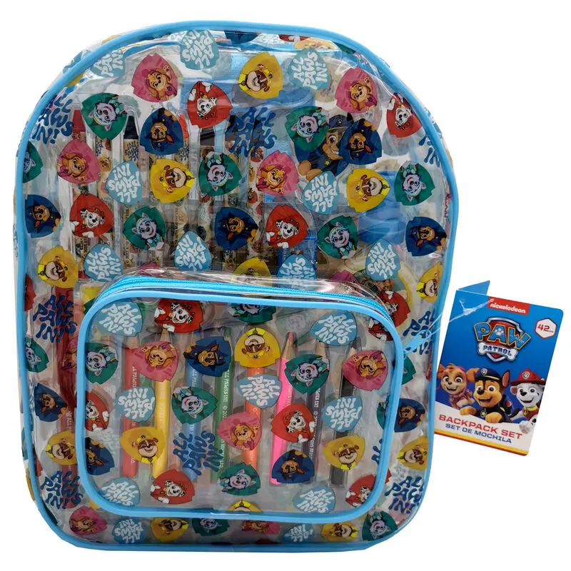 Paw Patrol rucsac cu activitati 42 piese poza produsului