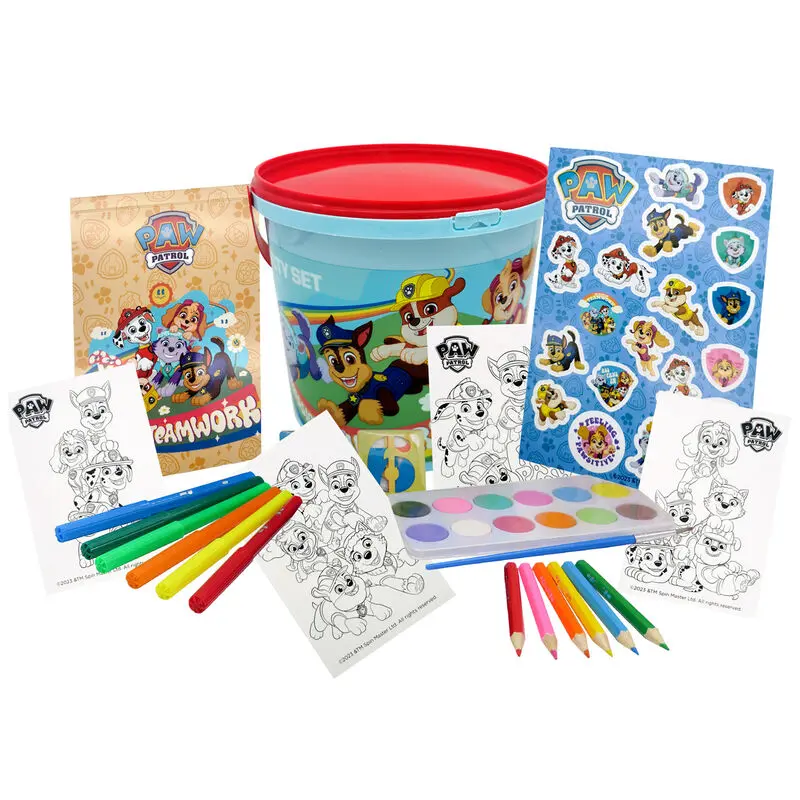 Paw Patrol set de activități în găleată 46 de piese poza produsului