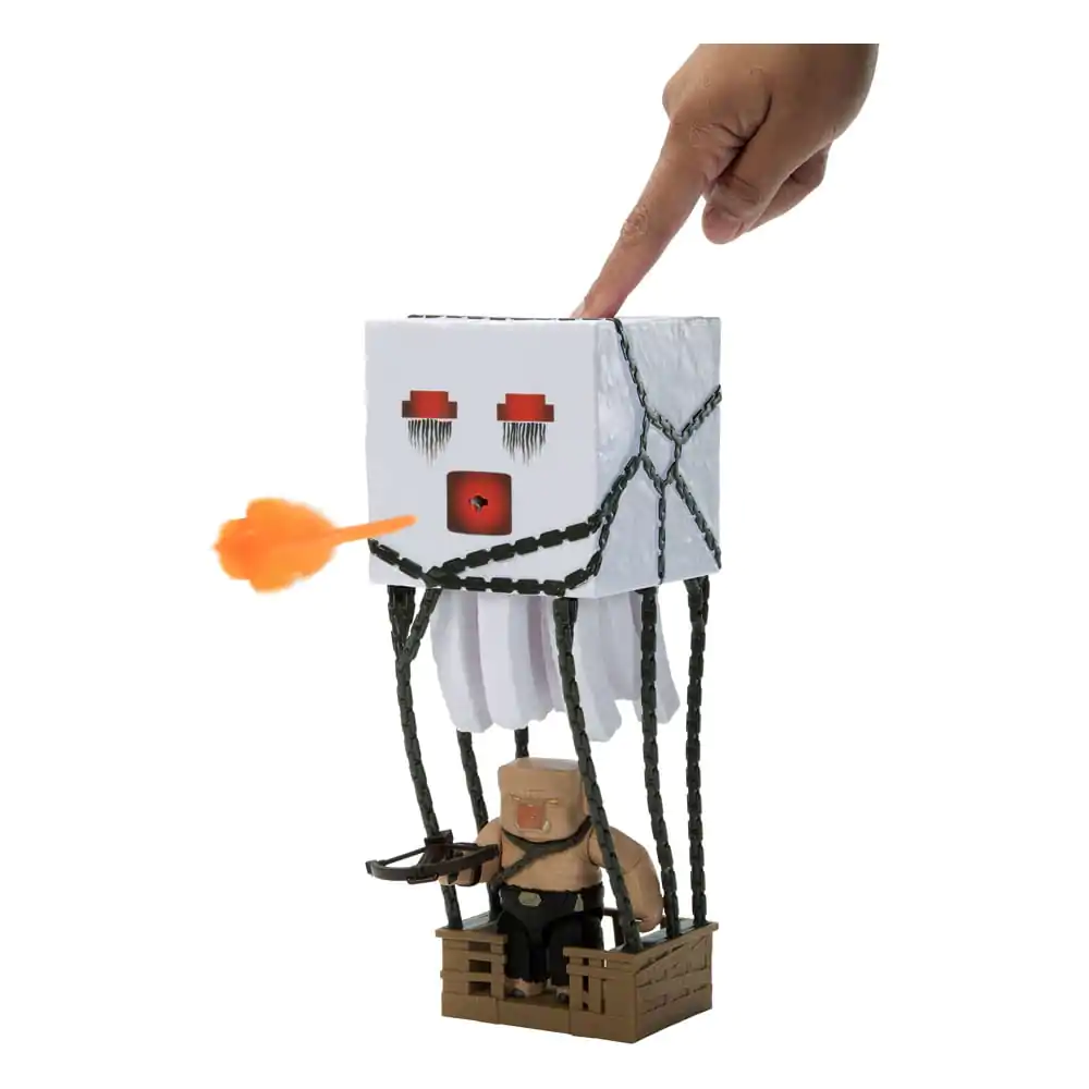 Figurină de acțiune Filmul Minecraft Atac Exploziv Ghast 25 cm poza produsului