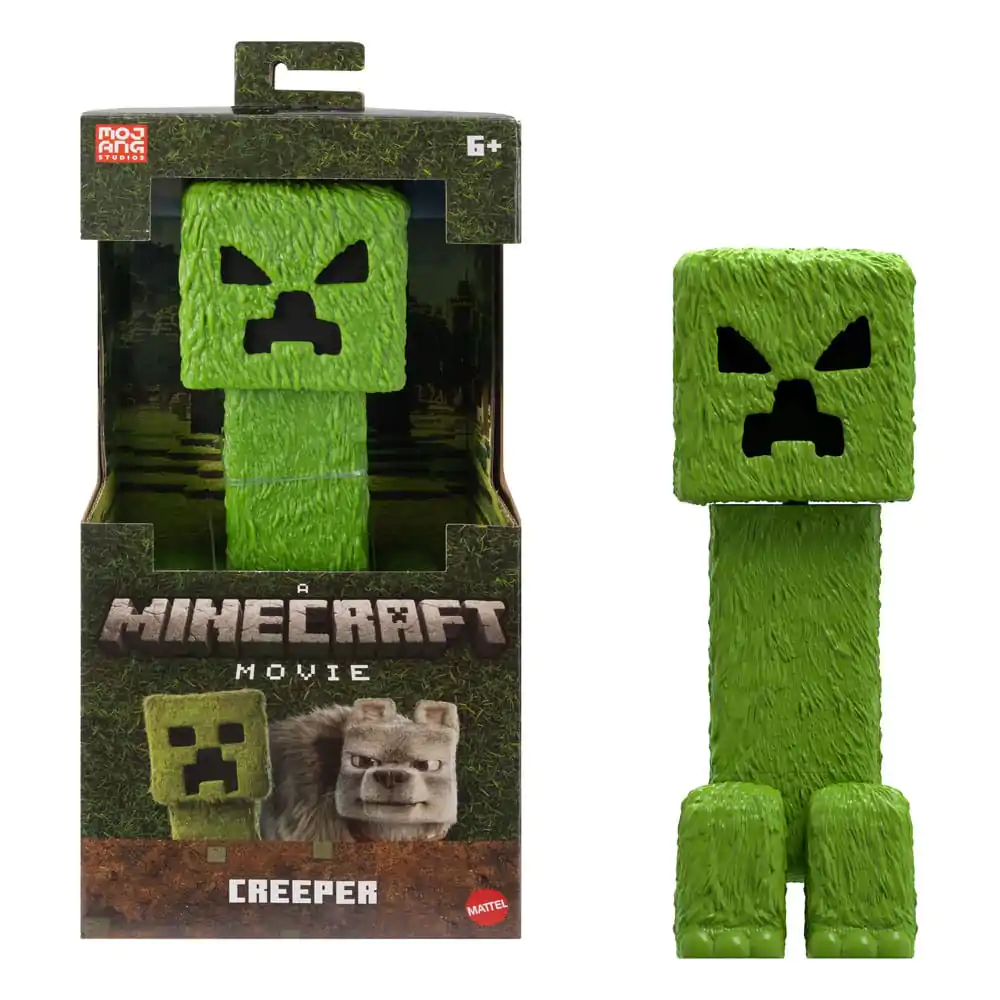 Figurină de acțiune Minecraft Movie Creeper 30 cm poza produsului