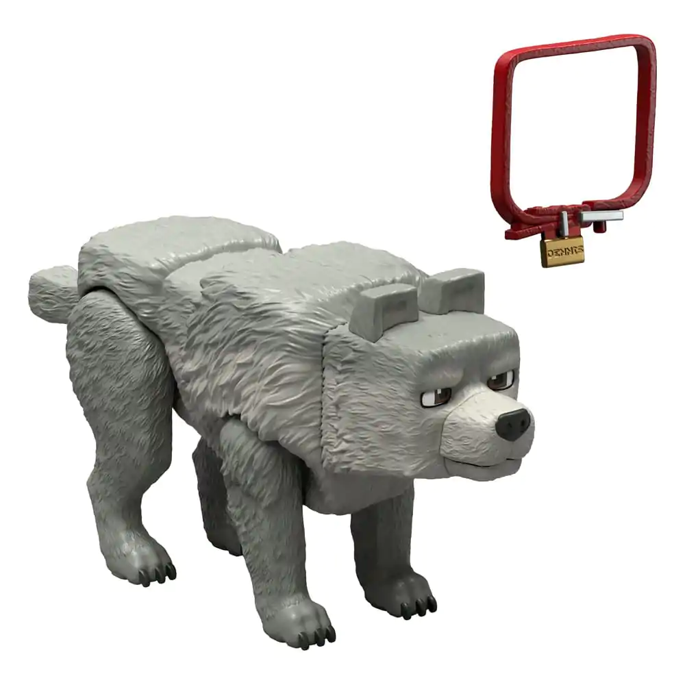 Figurină de acțiune Film Minecraft Dennis the Wolf 10 cm poza produsului