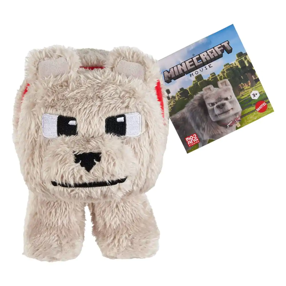 Figurină de pluș Minecraft Movie Dennis the Wolf 20 cm poza produsului