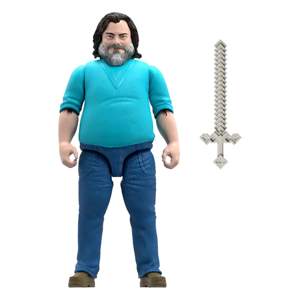 Figurină de acțiune Minecraft Movie Large Steve 30 cm poza produsului