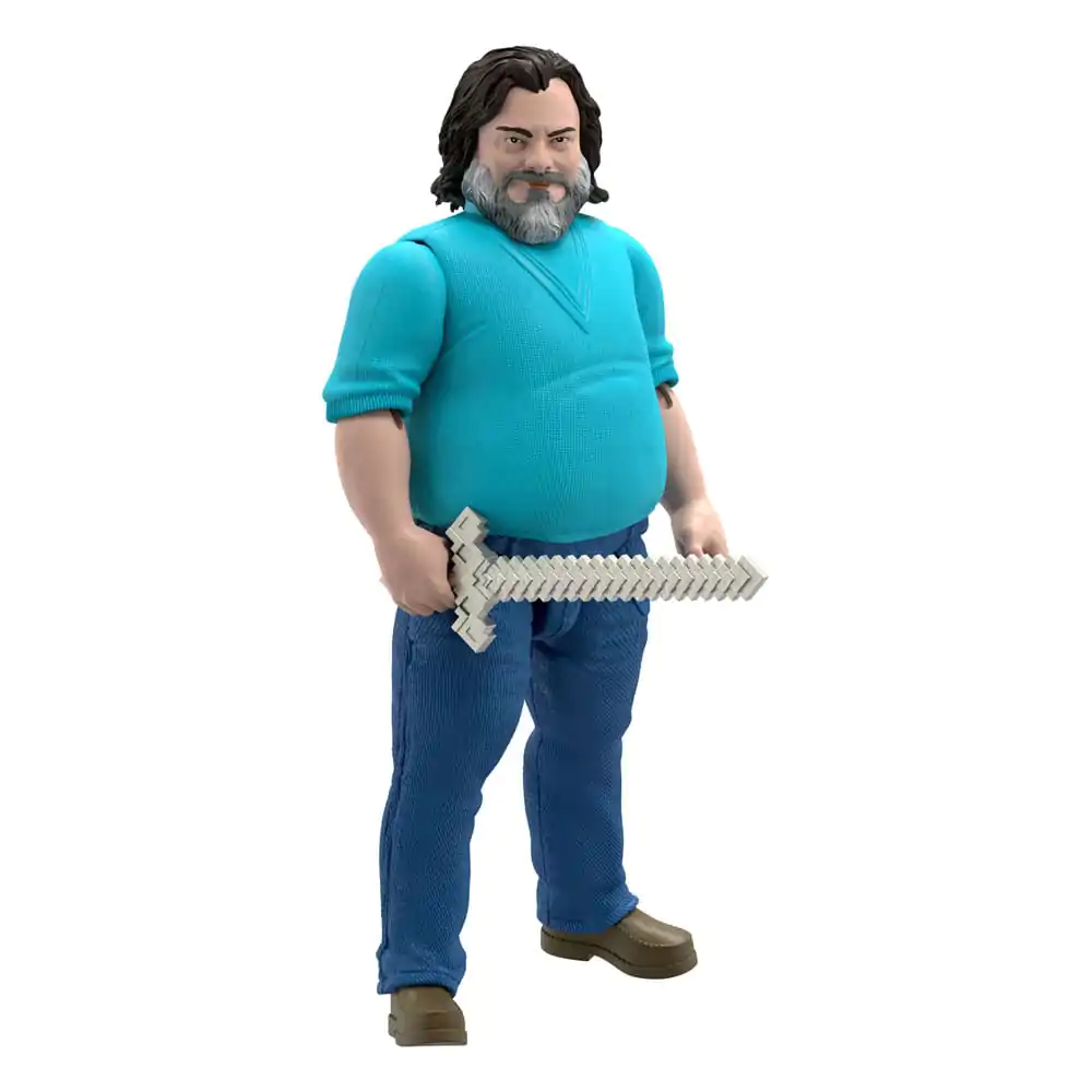 Figurină de acțiune Minecraft Movie Large Steve 30 cm poza produsului