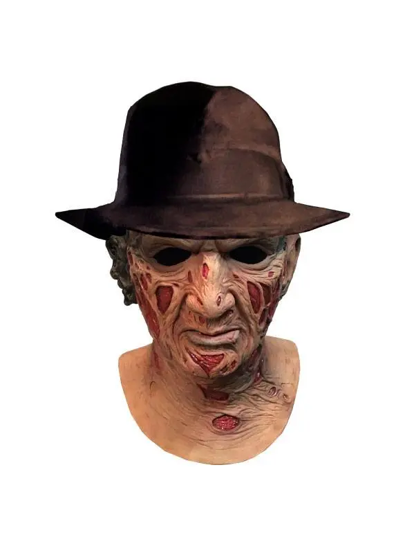 A Nightmare On Elm Street Masca Deluxe din Latex cu palarie Freddy Krueger poza produsului