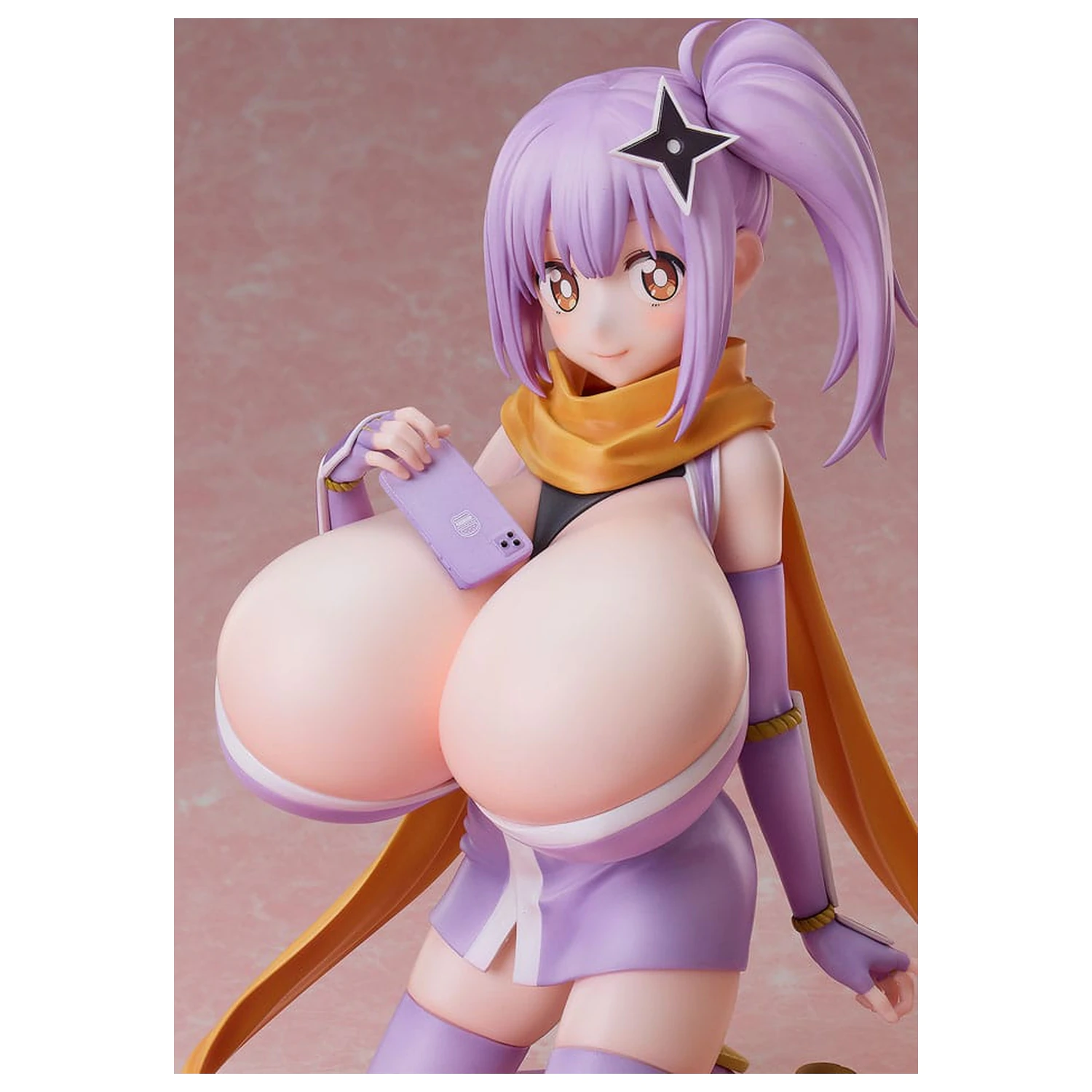 A Ninja and an Assassin Under One Roof Maid Statuie din PVC 1/4 Diecut Sticker Satoko Kusagakure Huge-Breasted Ver. 23 cm poza produsului