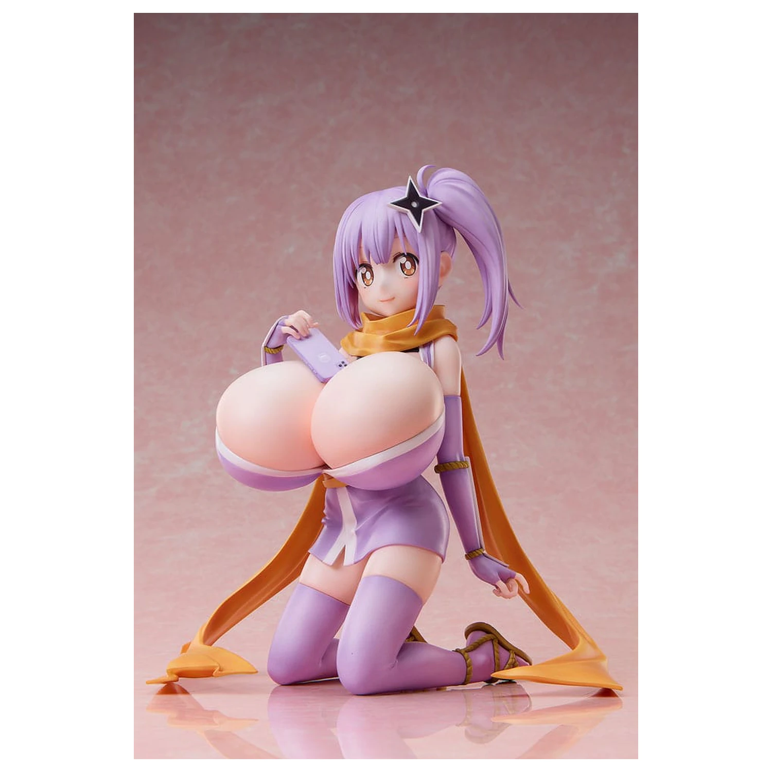 A Ninja and an Assassin Under One Roof Maid Statuie din PVC 1/4 Diecut Sticker Satoko Kusagakure Huge-Breasted Ver. 23 cm poza produsului