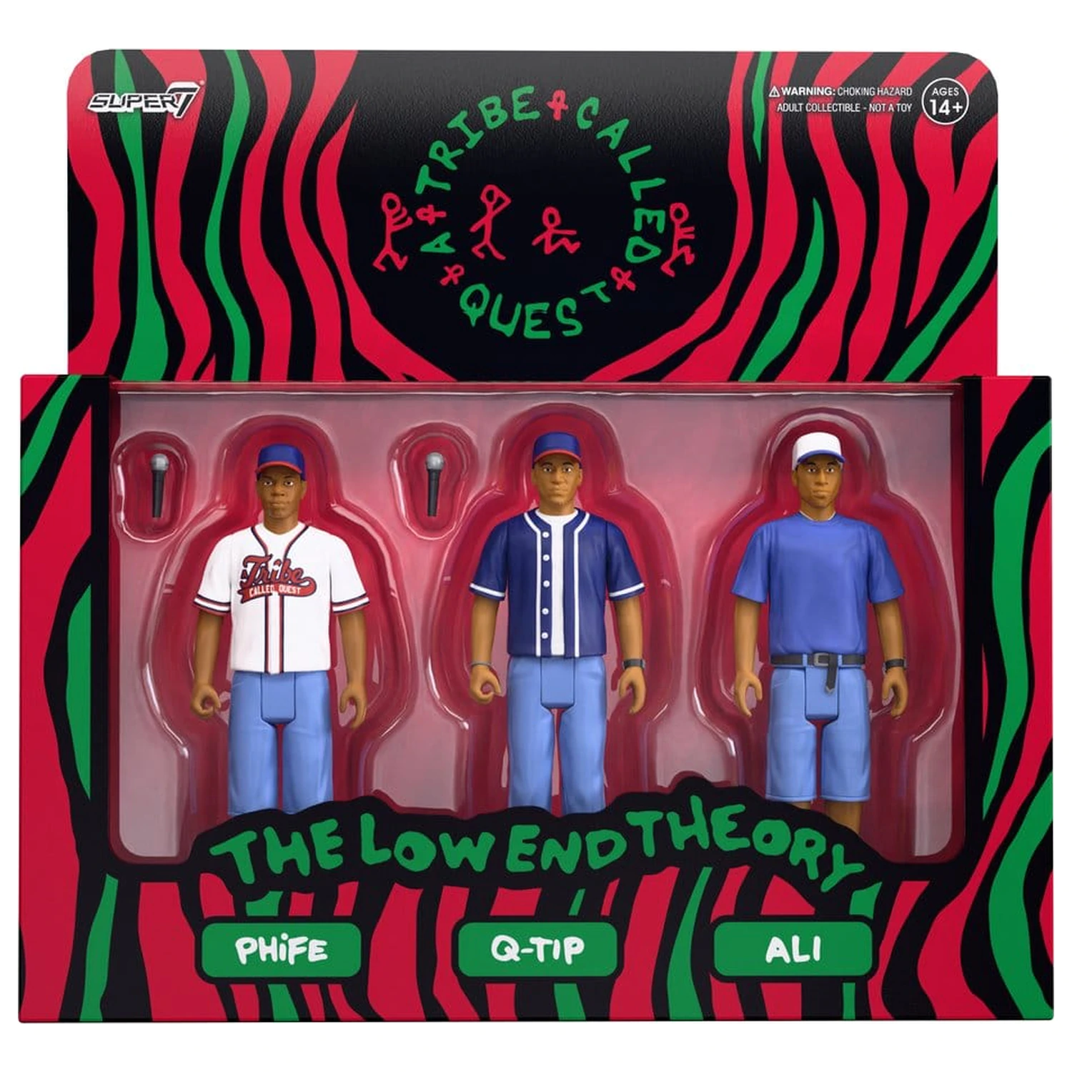 A Tribe Called Quest ReAction Figurine de acțiune 3-pack The Low End Theory poza produsului