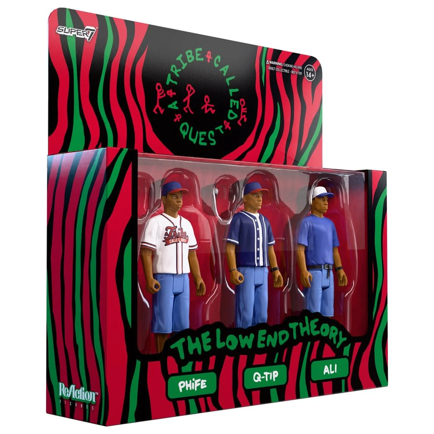 A Tribe Called Quest ReAction Figurine de acțiune 3-pack The Low End Theory poza produsului
