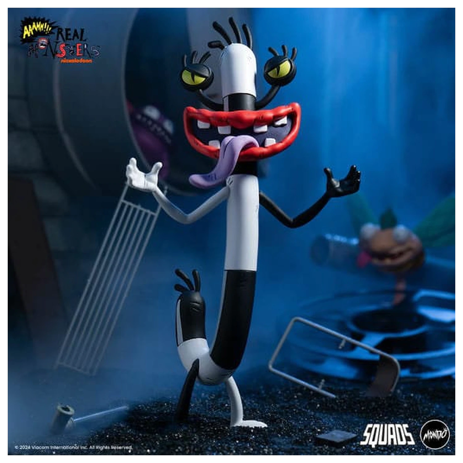 Aaahh!!! Real Monsters Figurine PVC Pachet de 3 bucati Ickis, Oblina & Krumm poza produsului