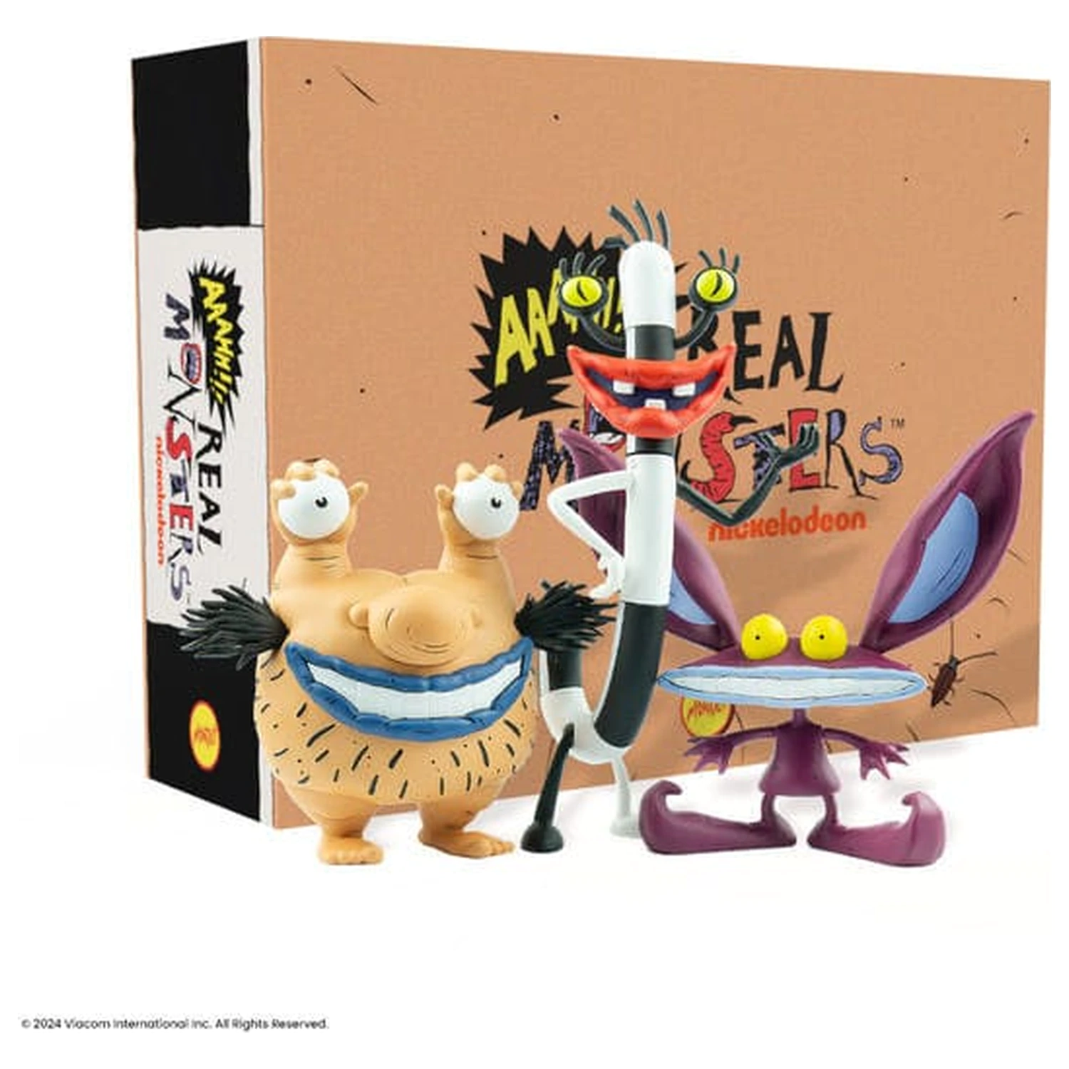 Aaahh!!! Real Monsters Figurine PVC Pachet de 3 bucati Ickis, Oblina & Krumm poza produsului