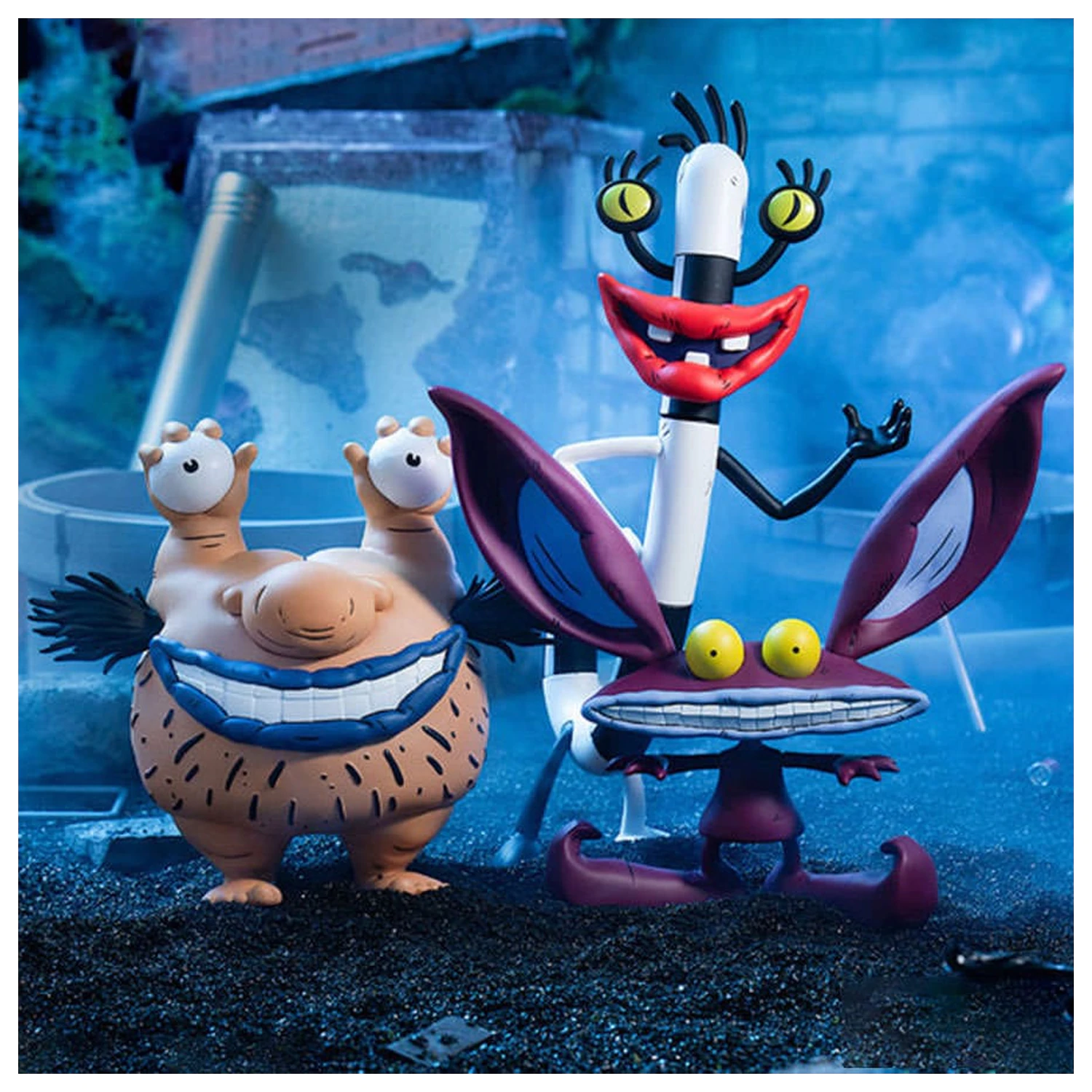 Aaahh!!! Real Monsters Figurine PVC Pachet de 3 bucati Ickis, Oblina & Krumm poza produsului