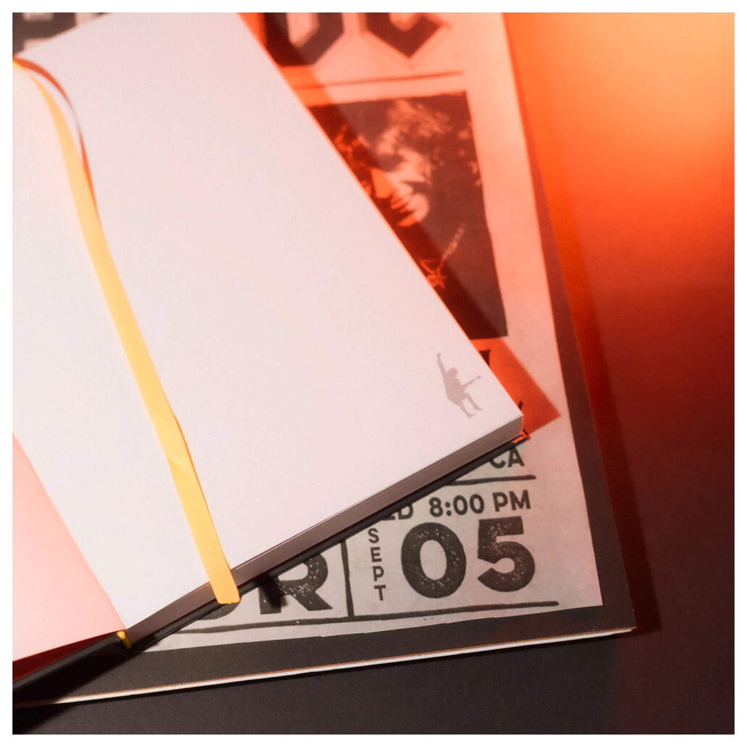 AC/DC Caiet A5 premium poza produsului