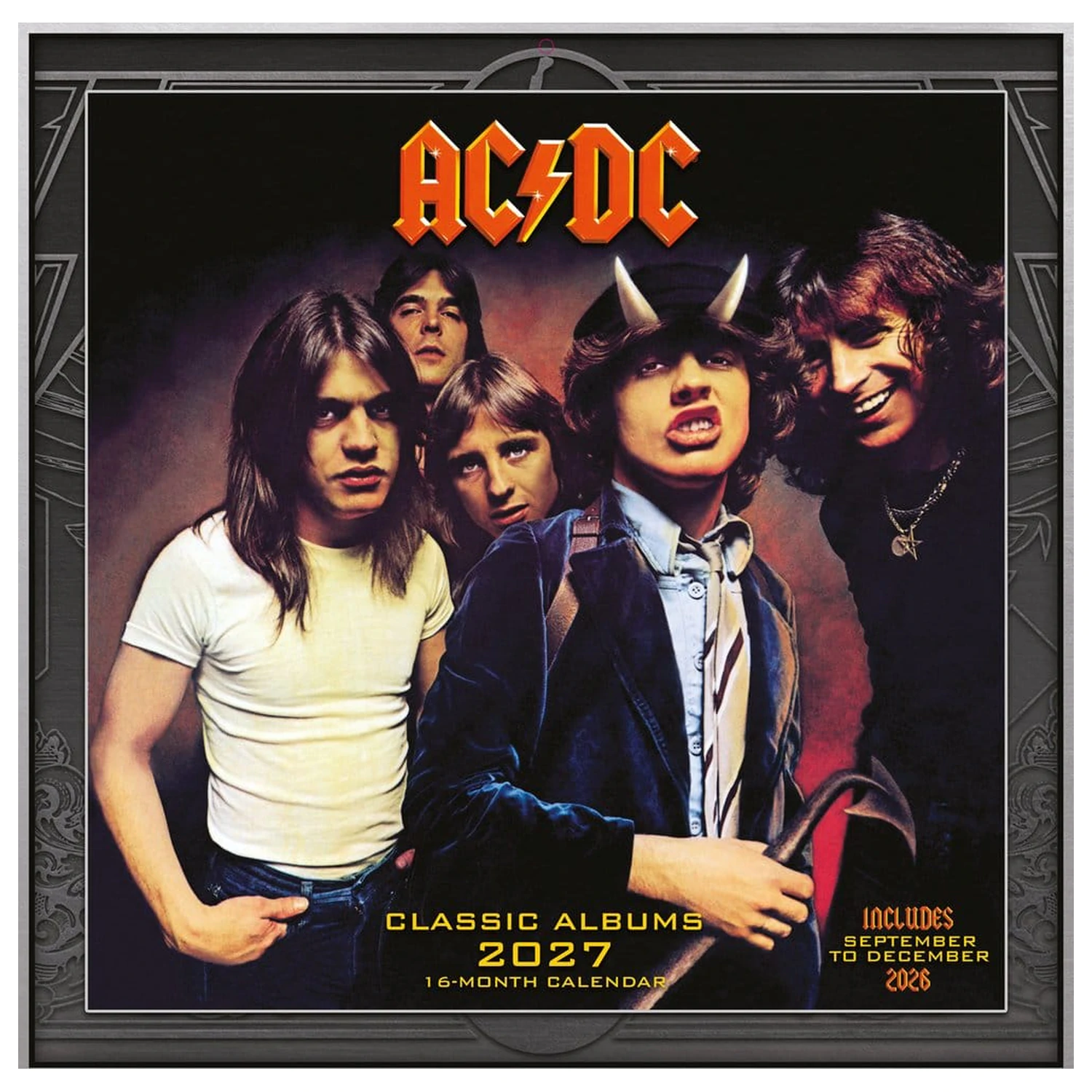 AC/DC Calendar Albums 2027 30 x 30 cm poza produsului