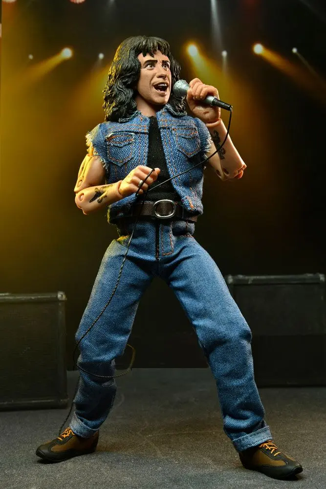 Figurină de acțiune îmbrăcată AC/DC Bon Scott (Highway to Hell) 20 cm poza produsului