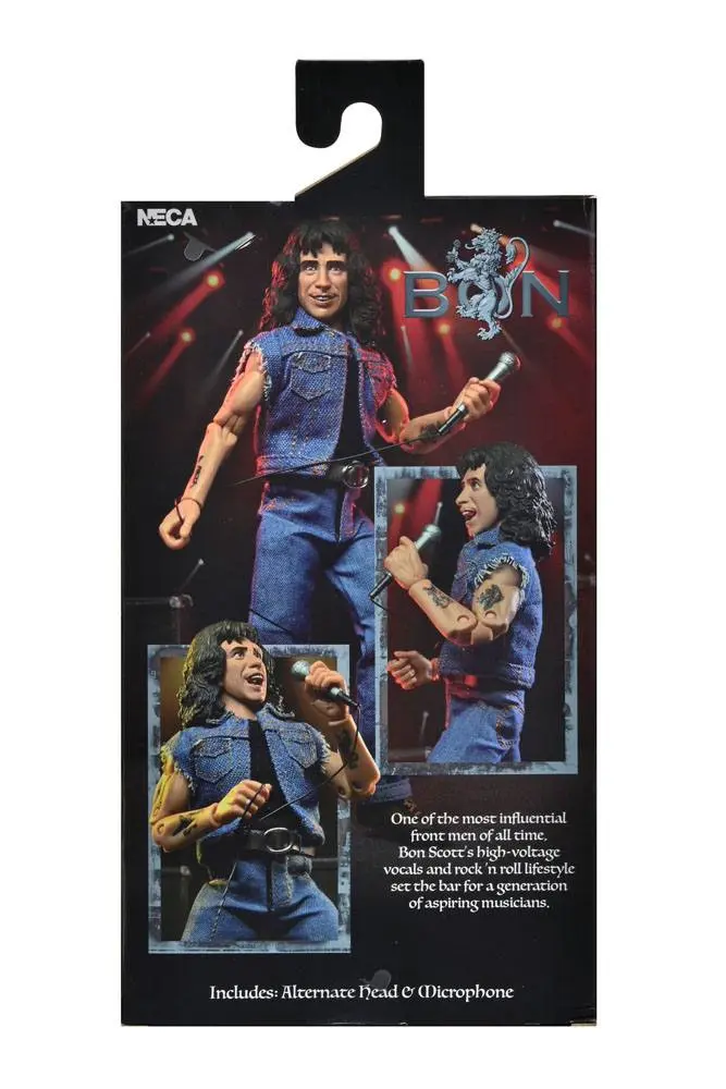 Figurină de acțiune îmbrăcată AC/DC Bon Scott (Highway to Hell) 20 cm poza produsului
