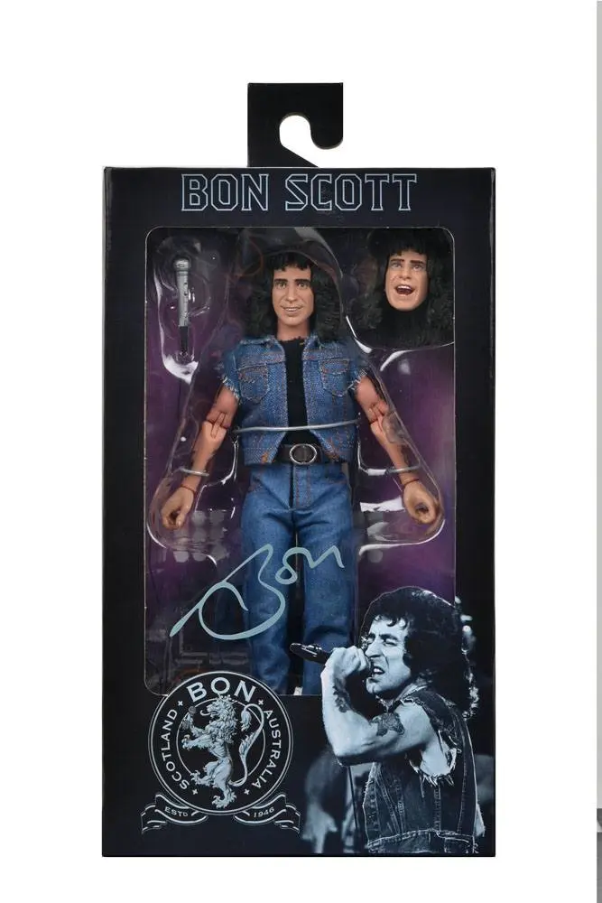 Figurină de acțiune îmbrăcată AC/DC Bon Scott (Highway to Hell) 20 cm poza produsului