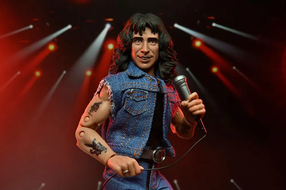 Figurină de acțiune îmbrăcată AC/DC Bon Scott (Highway to Hell) 20 cm poza produsului