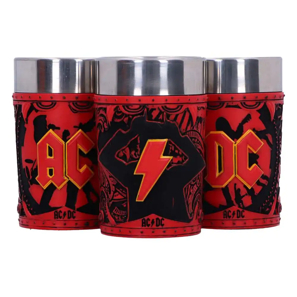 Pahare shot AC/DC Logo set de 3 poza produsului