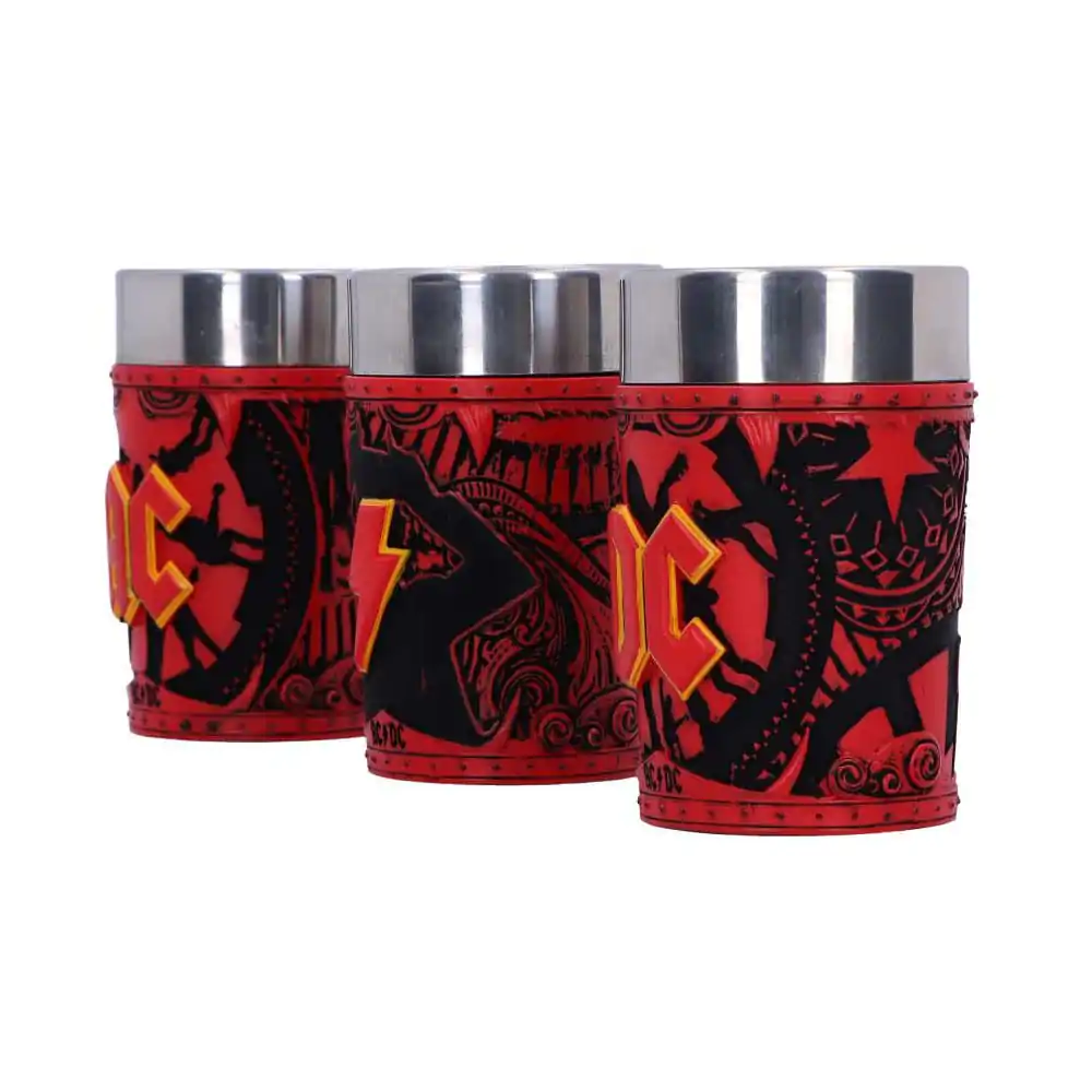 Pahare shot AC/DC Logo set de 3 poza produsului