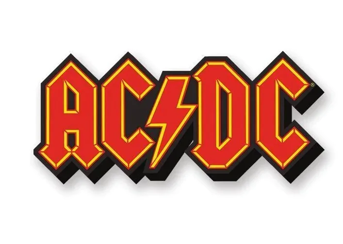 Magnet voluminos cu logo AC/DC poza produsului