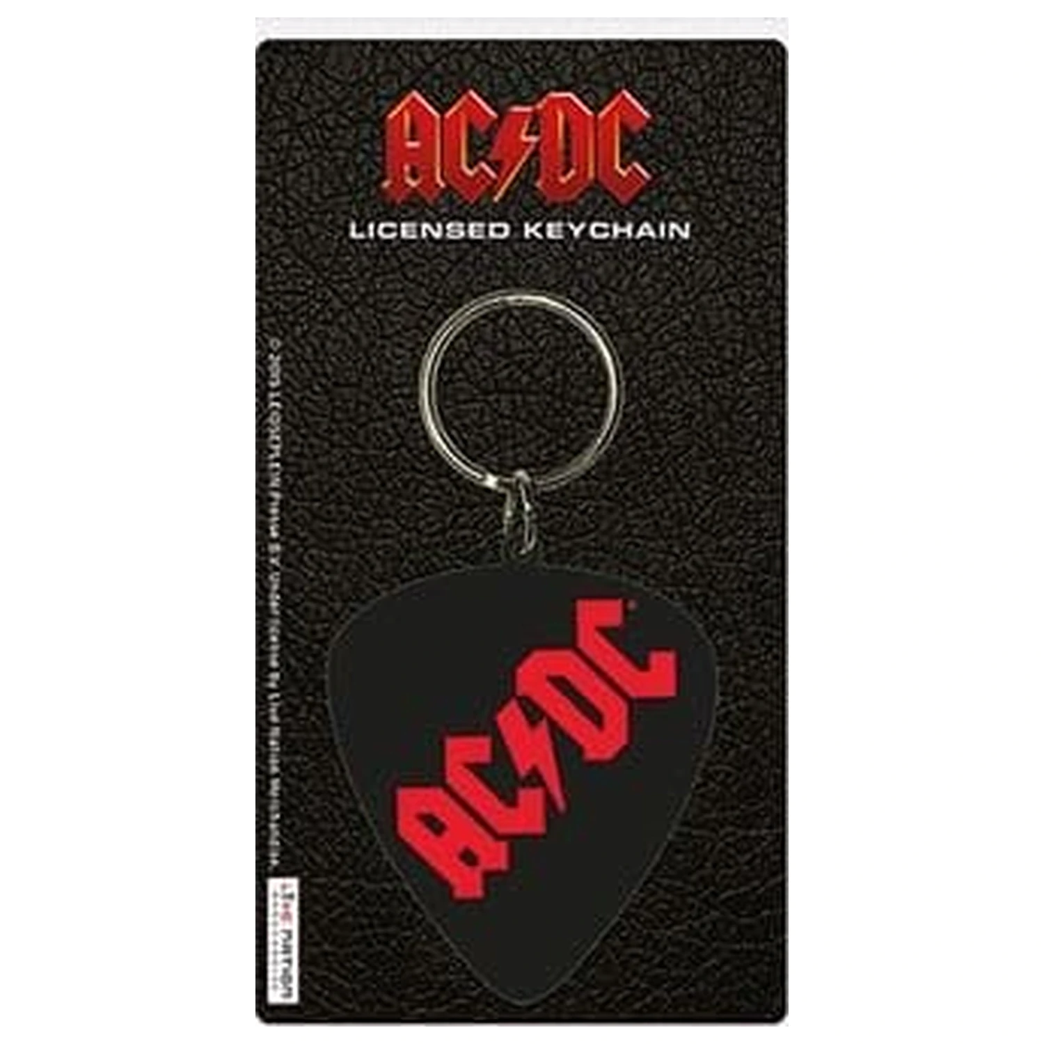AC/DC PVC Breloc Plectrum poza produsului