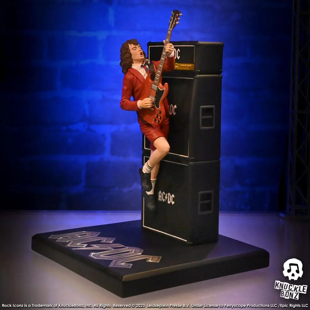 Statuie AC/DC Rock Iconz Angus Young III 25 cm poza produsului