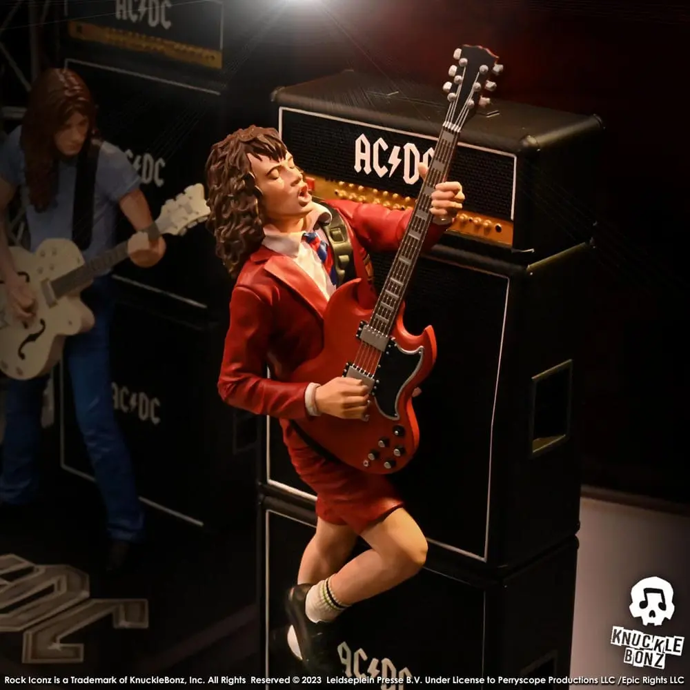 Statuie AC/DC Rock Iconz Angus Young III 25 cm poza produsului