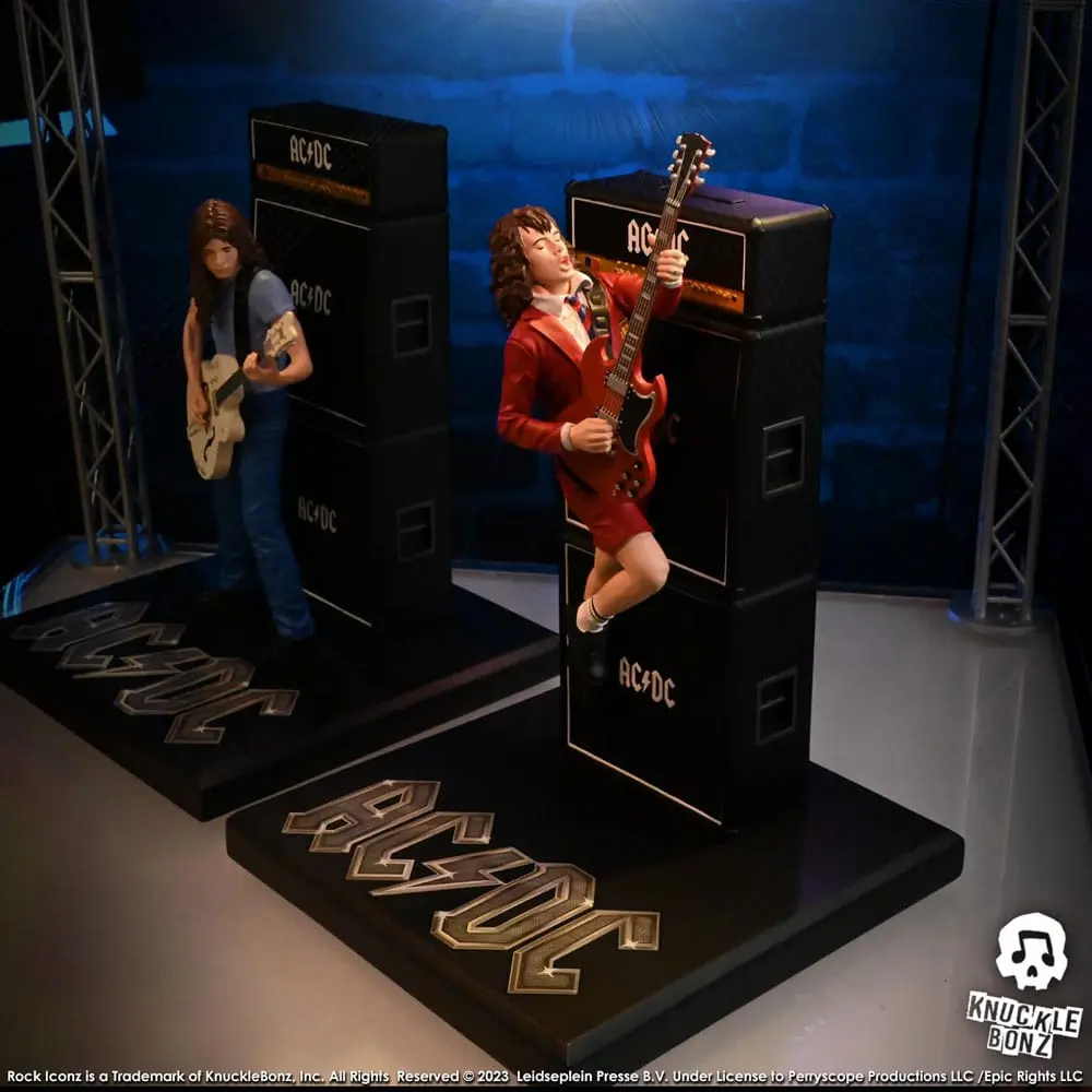 Statuie AC/DC Rock Iconz Angus Young III 25 cm poza produsului