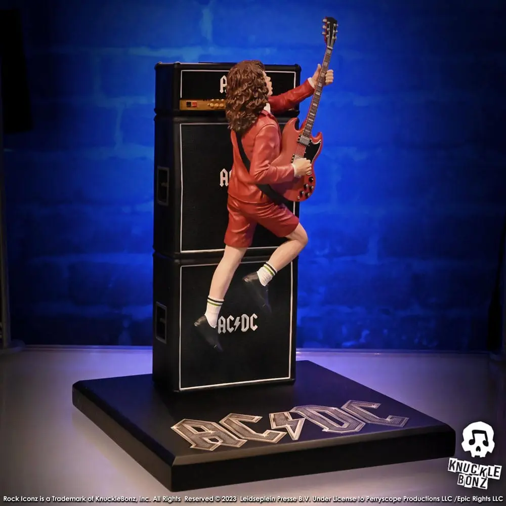 Statuie AC/DC Rock Iconz Angus Young III 25 cm poza produsului