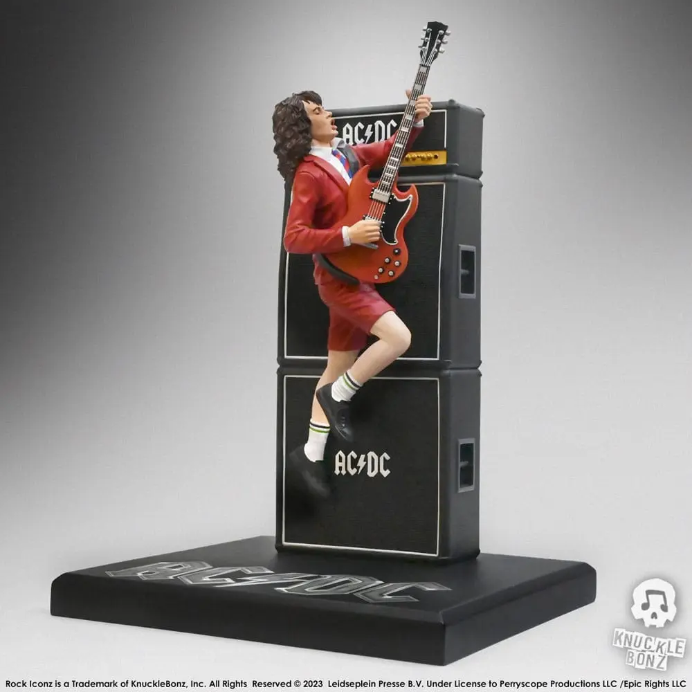 Statuie AC/DC Rock Iconz Angus Young III 25 cm poza produsului